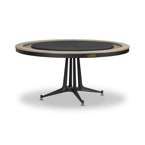 District Eight Poker Table - Smoked Oak