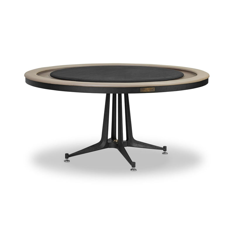 District Eight Poker Table - Smoked Oak