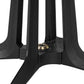 District Eight Poker Table - Ebonized Oak