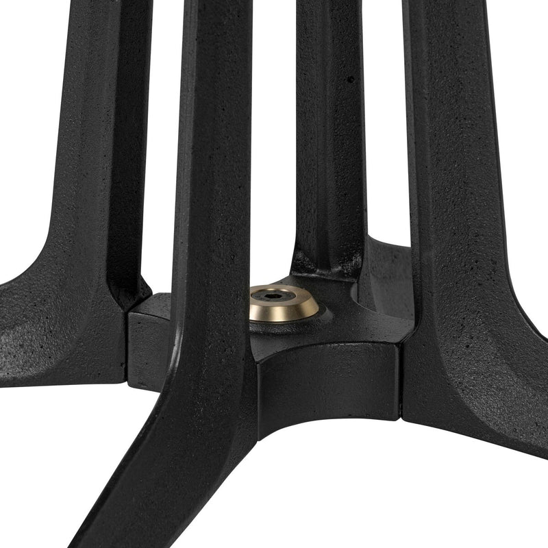 District Eight Poker Table - Ebonized Oak