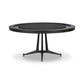District Eight Poker Table - Ebonized Oak