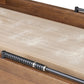 District Eight Large Shuffleboard Table - Smoked Oak