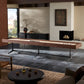 District Eight Large Shuffleboard Table - Smoked Oak