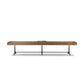 District Eight Large Shuffleboard Table - Smoked Oak