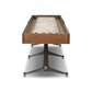 District Eight Large Shuffleboard Table - Smoked Oak