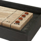 District Eight Large Shuffleboard Table - Ebonized Oak