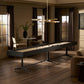 District Eight Large Shuffleboard Table - Ebonized Oak