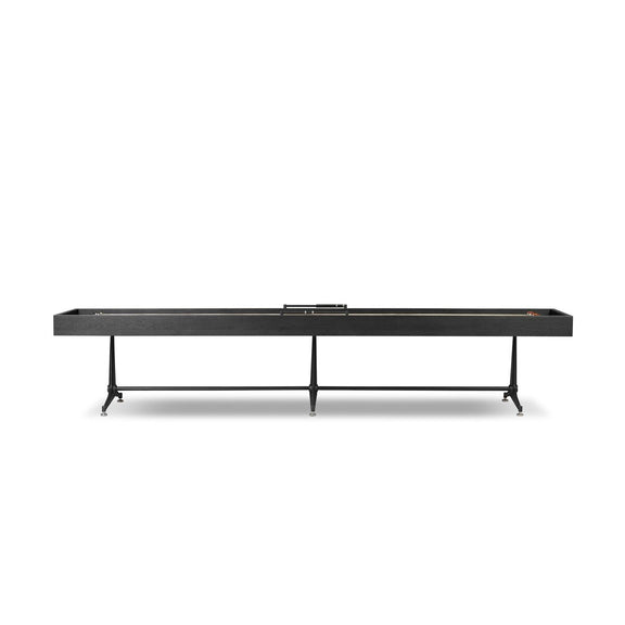 District Eight Large Shuffleboard Table - Ebonized Oak