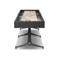 District Eight Large Shuffleboard Table - Ebonized Oak