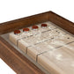 District Eight Small Shuffleboard Table - Smoked Oak
