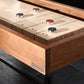 District Eight Small Shuffleboard Table - Smoked Oak