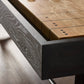 District Eight Small Shuffleboard Table - Ebonized Oak