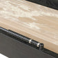 District Eight Small Shuffleboard Table - Ebonized Oak