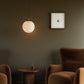 Marbled Globe 300 Pendant - Burnished Brass