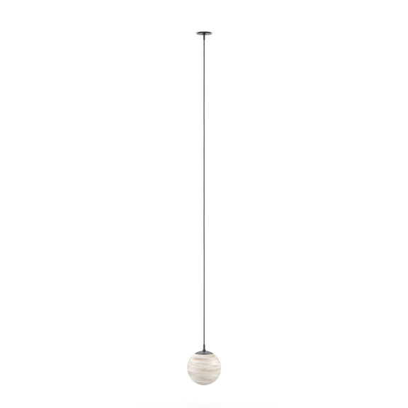 Marbled Globe 300 Pendant - Black Gunmetal