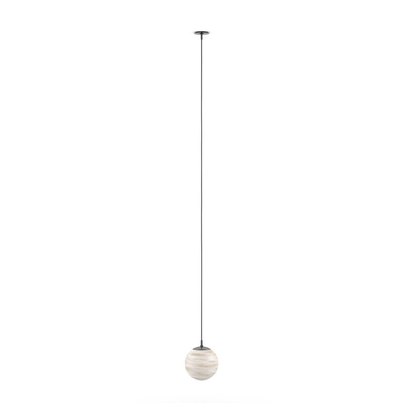 Marbled Globe 300 Pendant - Black Gunmetal