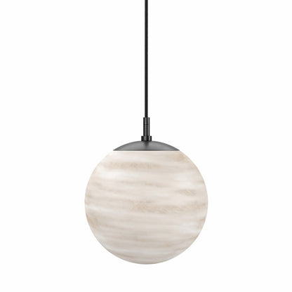 Marbled Globe 300 Pendant - Black Gunmetal