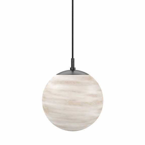 Marbled Globe 300 Pendant - Black Gunmetal