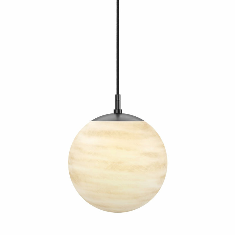 Marbled Globe 300 Pendant - Black Gunmetal