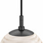 Marbled Globe 200 Pendant - Black Gunmetal