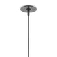 Marbled Globe 200 Pendant - Black Gunmetal