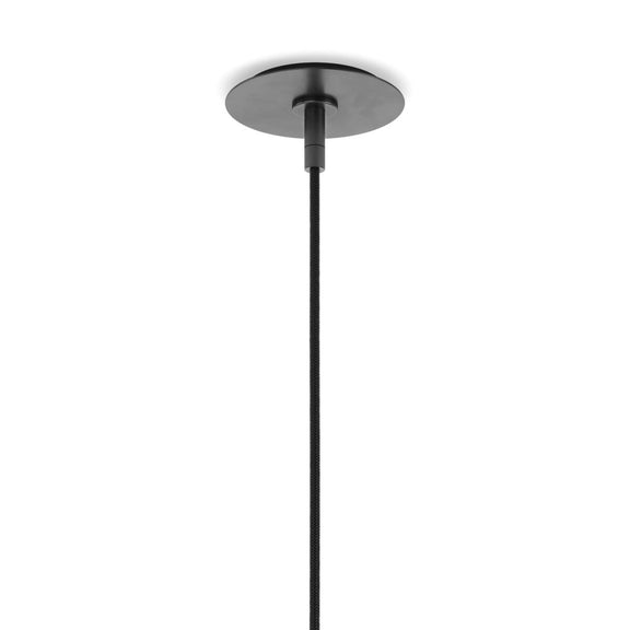 Marbled Globe 200 Pendant - Black Gunmetal