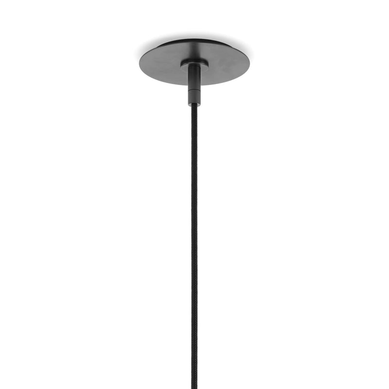 Marbled Globe 200 Pendant - Black Gunmetal