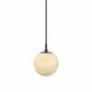 Marbled Globe 200 Pendant - Black Gunmetal