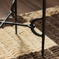 Babylon Small End Table - Tempered Glass