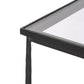 Babylon Small End Table - Tempered Glass