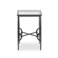 Babylon Small End Table - Tempered Glass