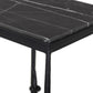 Babylon Small End Table - Grey Italian Marble