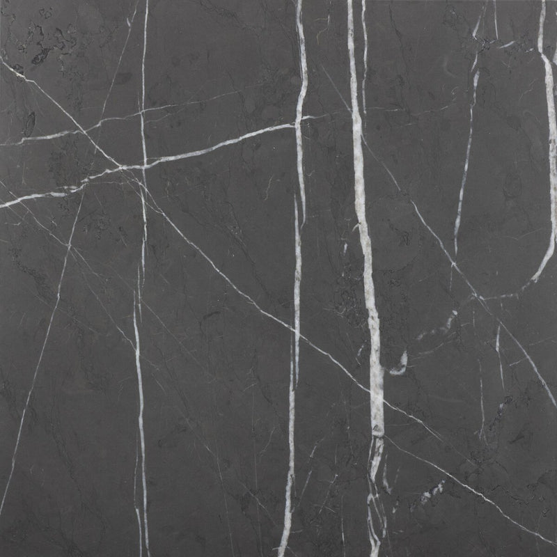Babylon Small End Table - Grey Italian Marble