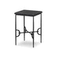 Babylon Small End Table - Grey Italian Marble