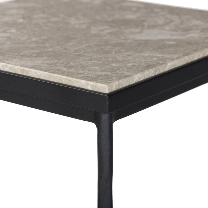 Babylon Small End Table - Lunar Marble