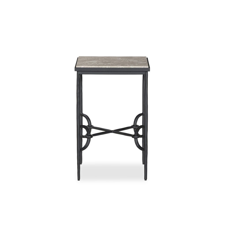 Babylon Small End Table - Lunar Marble