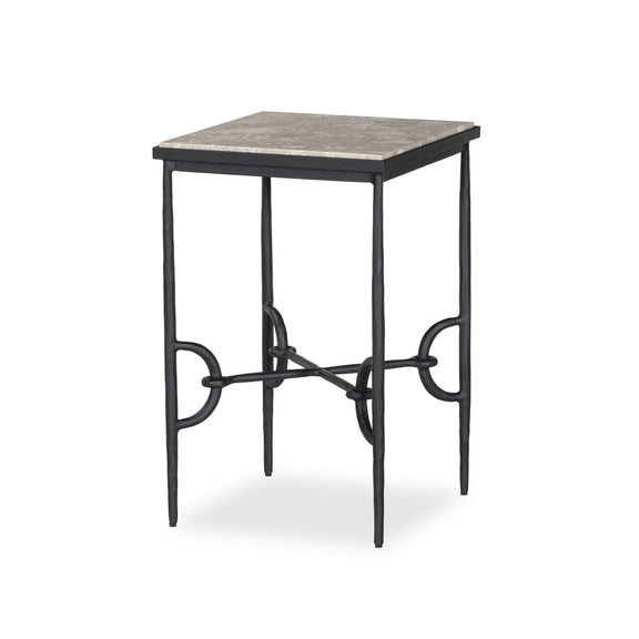 Babylon Small End Table - Lunar Marble