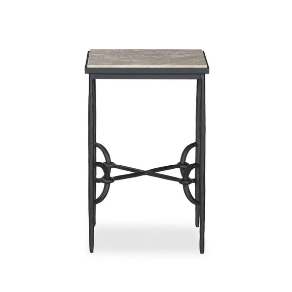 Babylon Small End Table - Lunar Marble