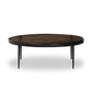 Yoko Grand Coffee Table - Smoked Brown Cast Glass