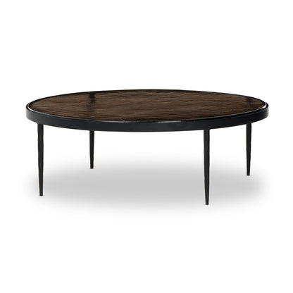 Yoko Grand Coffee Table - Smoked Brown Cast Glass