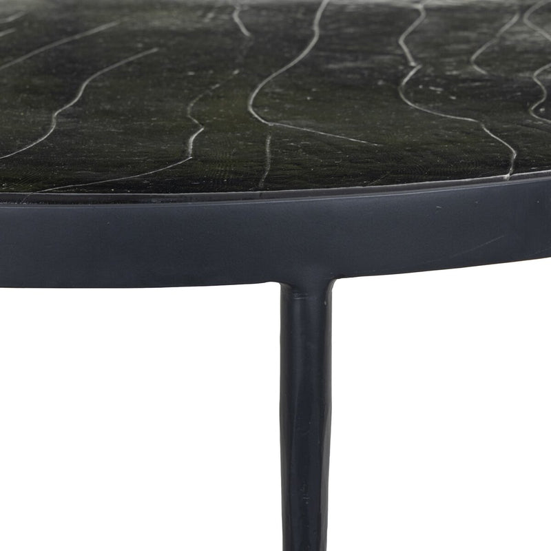Yoko Grand Coffee Table - Moss Cast Glass