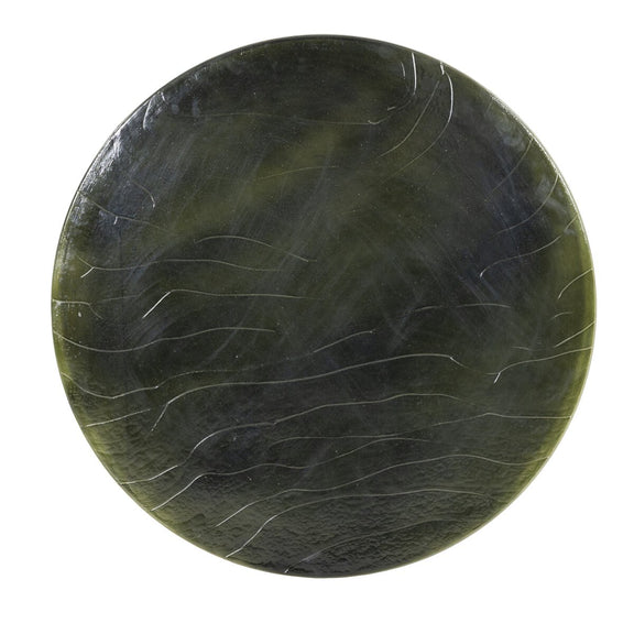 Yoko Grand Coffee Table - Moss Cast Glass