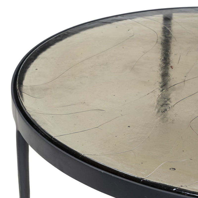 Yoko Grand Coffee Table - Clear Cast Glass