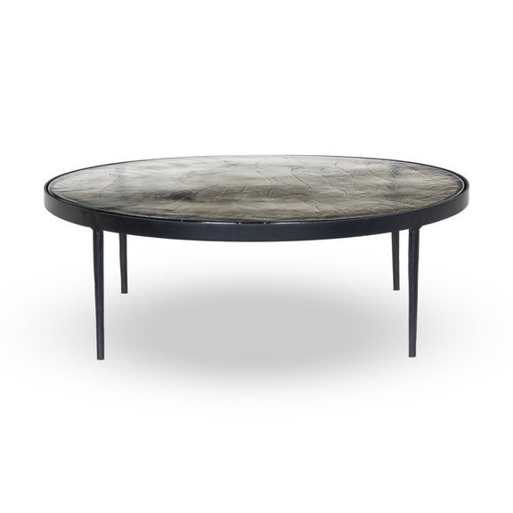 Yoko Grand Coffee Table - Clear Cast Glass