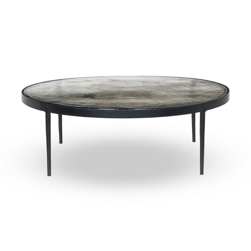 Yoko Grand Coffee Table - Clear Cast Glass