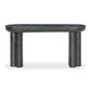 Sante Console Table - Raw Black