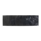 Dalston Cast Glass Console Table - Smoked Black Cast Glass