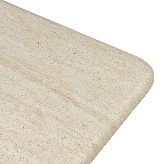 Cava Outdoor Coffee Table - Textured Sand Concrete