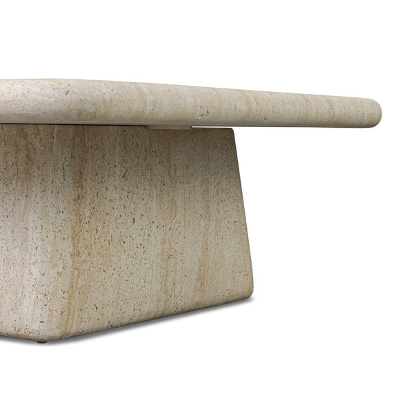 Cava Outdoor Coffee Table - Textured Sand Concrete