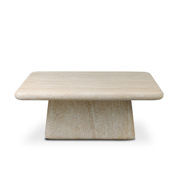 Cava Outdoor Coffee Table - Textured Sand Concrete